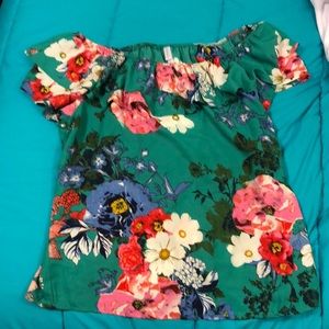 OTS Floral Top